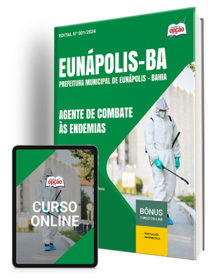 Apostila Prefeitura de Eunápolis - BA 2024 - Agente de Combate às Endemias