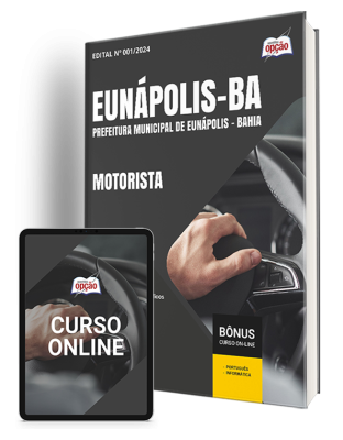 Apostila Prefeitura de Eunápolis - BA 2024 - Motorista