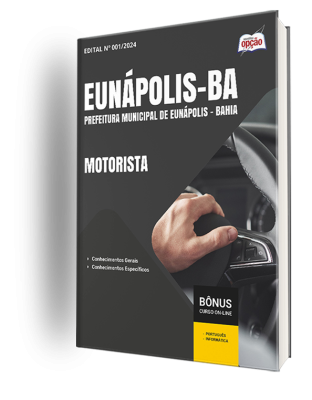 Apostila Prefeitura de Eunápolis - BA 2024 - Motorista