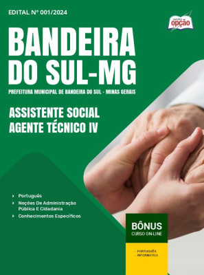 Apostila Prefeitura de Bandeira do Sul - MG 2024 - Assistente Social - Agente Técnico IV