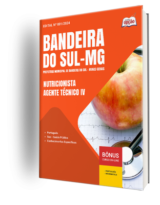 Apostila Prefeitura de Bandeira do Sul - MG 2024 - Nutricionista - Agente Técnico IV