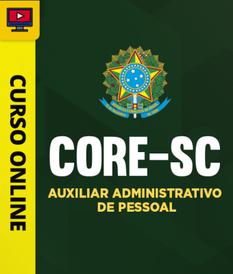 Curso Core-SC - Auxiliar Administrativo de Pessoal