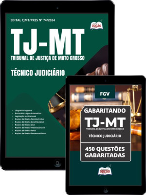 Combo TJ-MT Técnico Judiciário