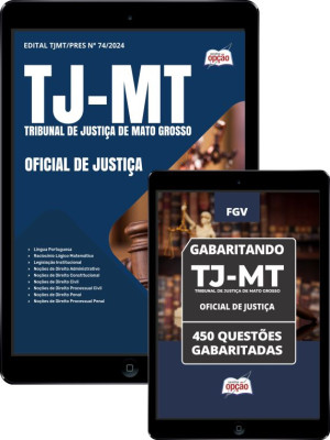 Combo TJ-MT Oficial de Justiça