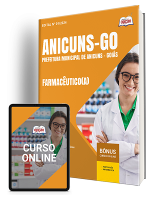 Apostila Prefeitura de Anicuns - GO 2024 - Farmacêutico(a)