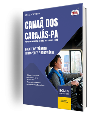 Apostila Prefeitura de Canaã dos Carajás - PA 2024 - Agente de Trânsito, Transporte e Rodoviário