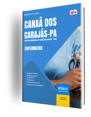 Apostila Prefeitura de Canaã dos Carajás - PA 2024 - Enfermeiro