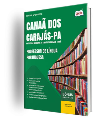 Apostila Prefeitura de Canaã dos Carajás - PA 2024 - Professor de Língua Portuguesa