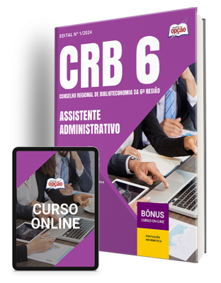 Apostila CRB 6 2024 - Assistente Administrativo