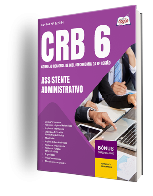 Apostila CRB 6 2024 - Assistente Administrativo