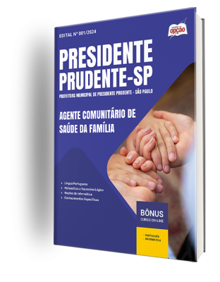 Apostila Prefeitura de Presidente Prudente - SP 2024 - Agente Comunitário de Saúde da Família