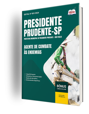 Apostila Prefeitura de Presidente Prudente - SP 2024 - Agente de Combate às Endemias