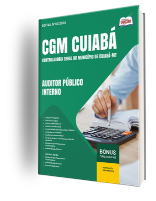 Apostila CGM Cuiabá - MT 2024 - Auditor Público Interno