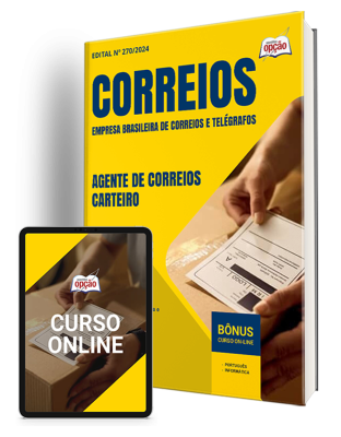 Apostila Correios 2024 - Agente de Correios - Carteiro