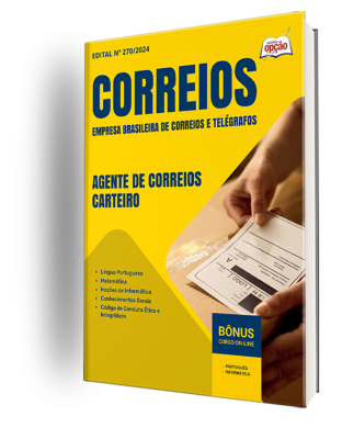 Apostila Correios 2024 - Agente de Correios - Carteiro