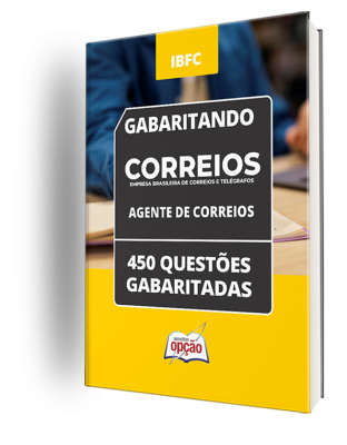 Caderno CORREIOS - Agente de Correios - 450 Questões Gabaritadas