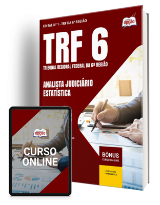 Apostila TRF-6 2024 - Analista Judiciário - Área: Apoio Especializado - Especialidade: Estatística