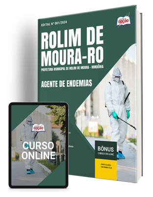 Apostila Prefeitura de Rolim de Moura - RO 2024 - Agente de Endemias