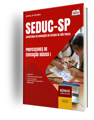 Apostila SEDUC-SP 2024 - Professores de Educação Básica I - Sistema de Promoção dos Integrantes do Quadro do Magistério