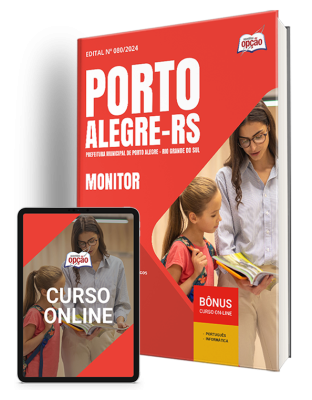 Apostila Prefeitura de Porto Alegre - RS 2024 - Monitor