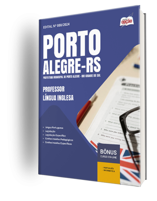 Apostila Prefeitura de Porto Alegre - RS 2024 - Professor - Língua Inglesa