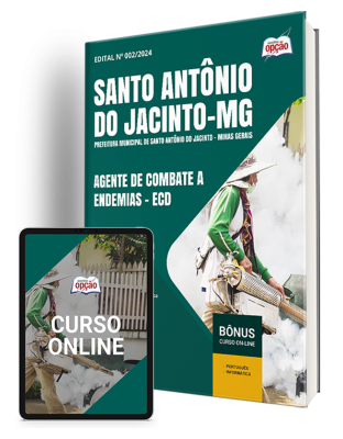 Apostila Prefeitura de Santo Antônio do Jacinto - MG 2024 - Agente de Combate a Endemias - ECD