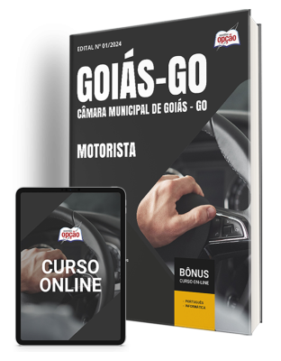 Apostila Câmara de Goiás - GO 2024 - Motorista