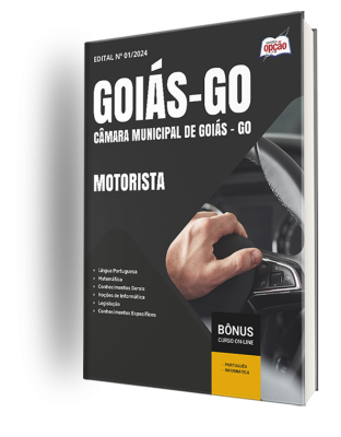 Apostila Câmara de Goiás - GO 2024 - Motorista