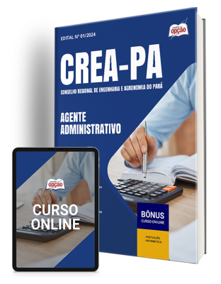 Apostila CREA-PA 2024 - Agente Administrativo