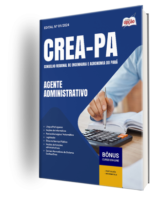 Apostila CREA-PA 2024 - Agente Administrativo