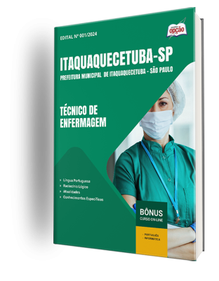 Apostila Prefeitura de Itaquaquecetuba - SP 2024 - Técnico de Enfermagem