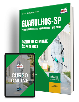 Apostila Prefeitura de Guarulhos - SP 2024 - Agente de Combate às Endemias