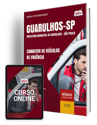 Apostila Prefeitura de Guarulhos - SP 2024 - Condutor de Veículos de Urgência