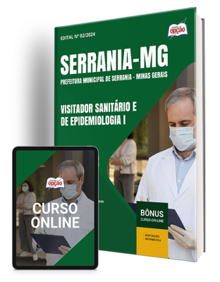 Apostila Prefeitura de Serrania - MG 2024 - Visitador Sanitário e de Epidemiologia I