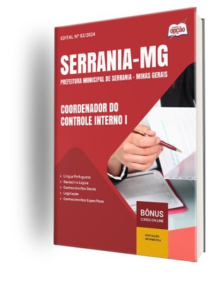 Apostila Prefeitura de Serrania - MG 2024 - Coordenador do Controle Interno I