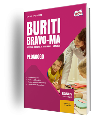 Apostila Prefeitura de Buriti Bravo - MA 2024 - Pedagogo