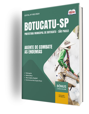 Apostila Prefeitura de Botucatu - SP 2024 - Agente de Combate as Endemias