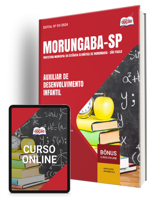 Apostila Prefeitura de Morungaba - SP 2024 - Auxiliar de Desenvolvimento Infantil