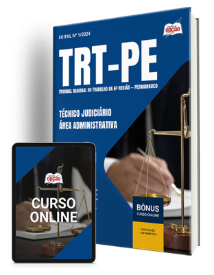 Apostila TRT-PE 2024 - Técnico Judiciário - Área Administrativa