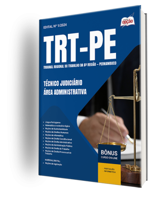 Apostila TRT-PE 2024 - Técnico Judiciário - Área Administrativa