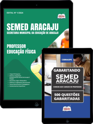 Combo SEMED Aracaju Professor - Educação Física