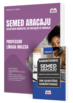 Combo SEMED Aracaju - Professor - Língua Inglesa