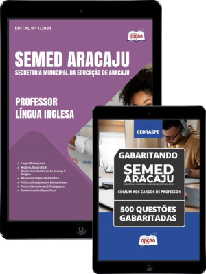 Combo SEMED Aracaju Professor - Língua Inglesa