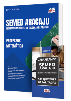 Combo SEMED Aracaju - Professor - Matemática