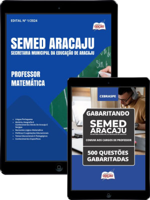 Combo SEMED Aracaju Professor - Matemática