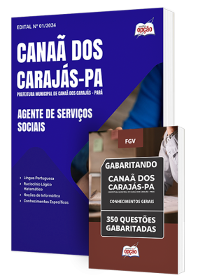 Combo Prefeitura de Canaã dos Carajás - PA - Agente de Serviços Sociais