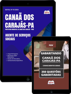 Combo Prefeitura de Canaã dos Carajás - PA Agente de Serviços Sociais