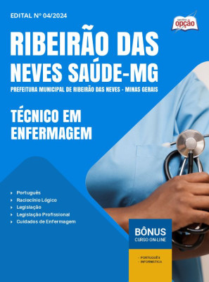 Apostila Prefeitura de Ribeirão das Neves - MG 2024 - Técnico em Enfermagem