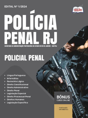 Apostila Polícia Penal - RJ 2024 - Policial Penal