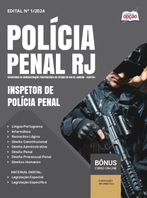 Apostila Polícia Penal - RJ em PDF - Policial Penal 2025